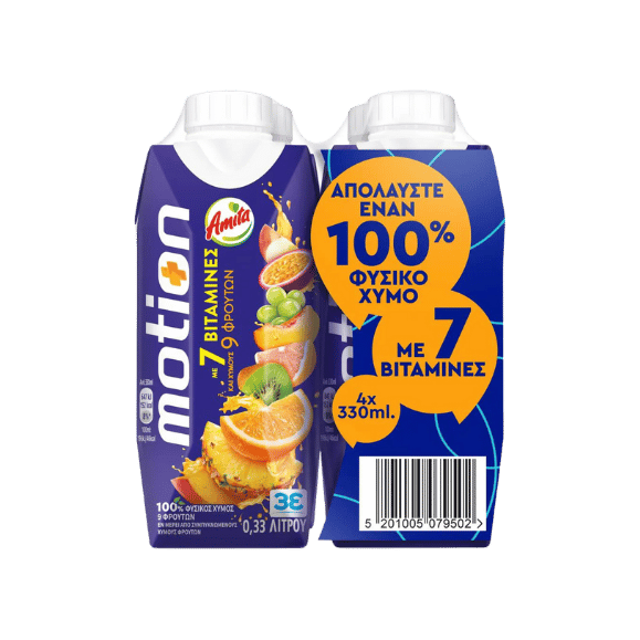 Amita Motion Saft (4x330ml) Multipack - Araxxon